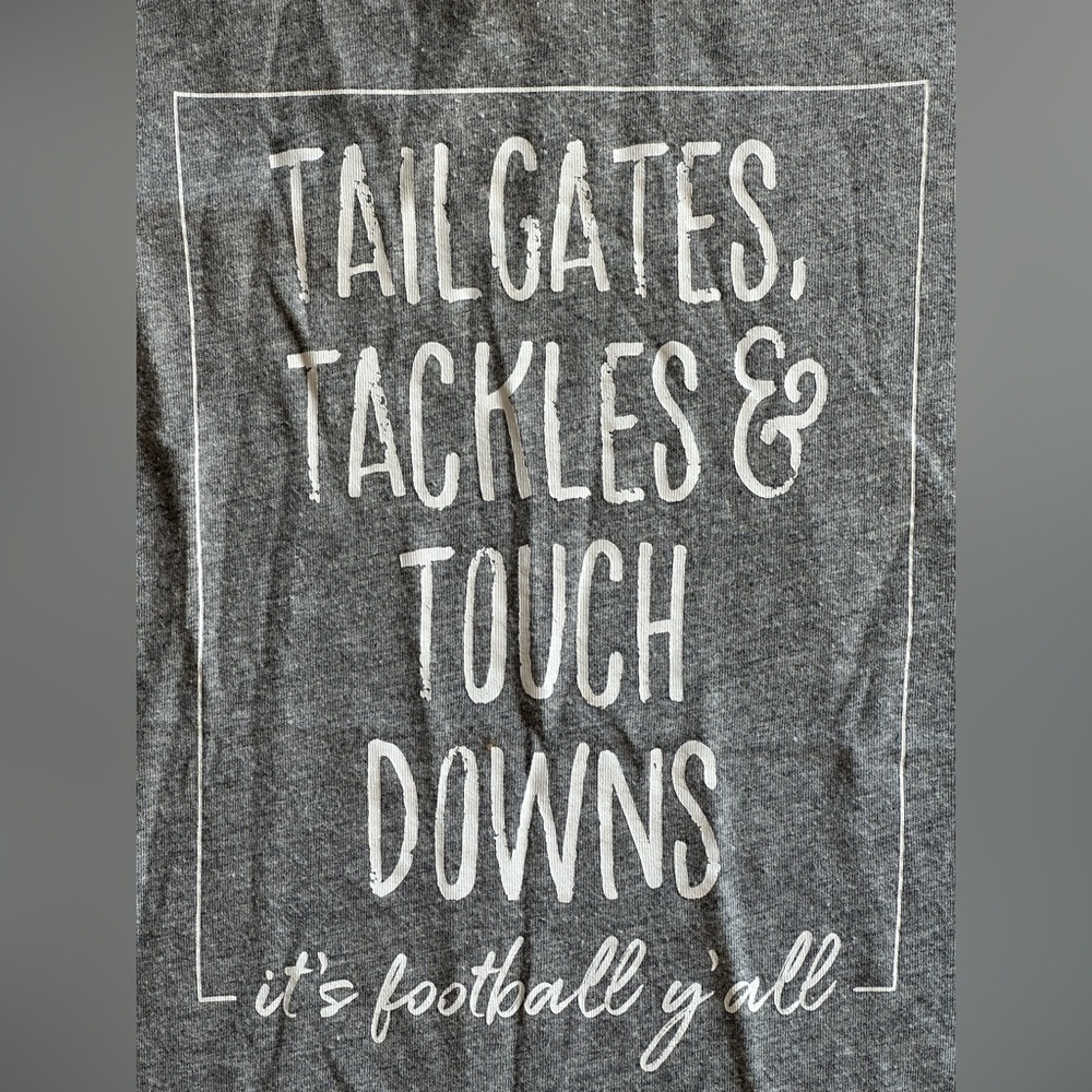 Cato “Tailgate, Tackles & Touch Downs” T Shirt XS - Picture 6 of 6